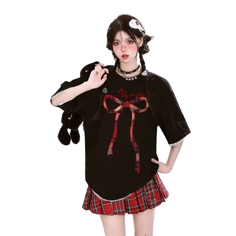 GOSO T Shirts Women's Black-4