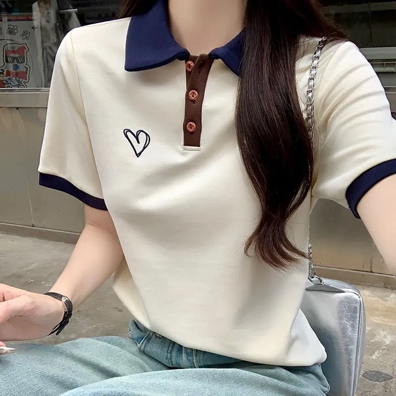 GOSO T Shirts Women's Apricot-3