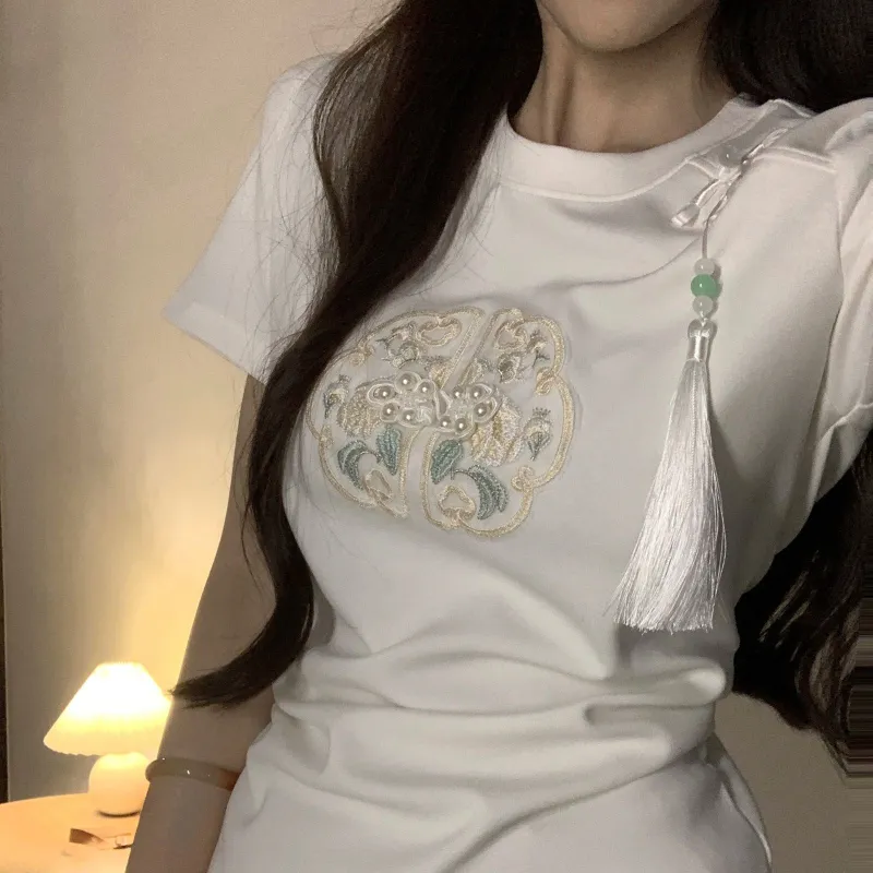 GOSO Set in Sleeve T Shirt Women's-5