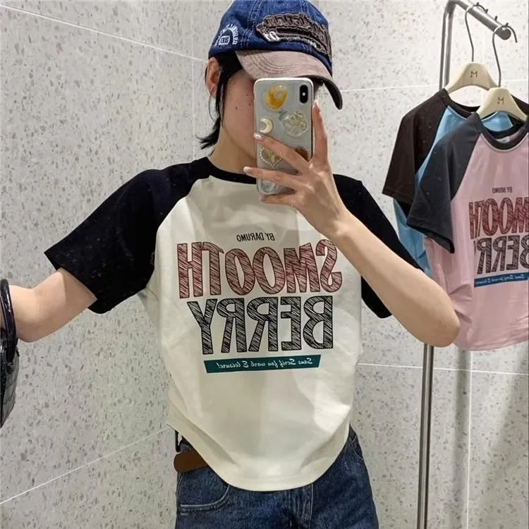 GOSO Raglan Sleeve T Shirt Women's-6