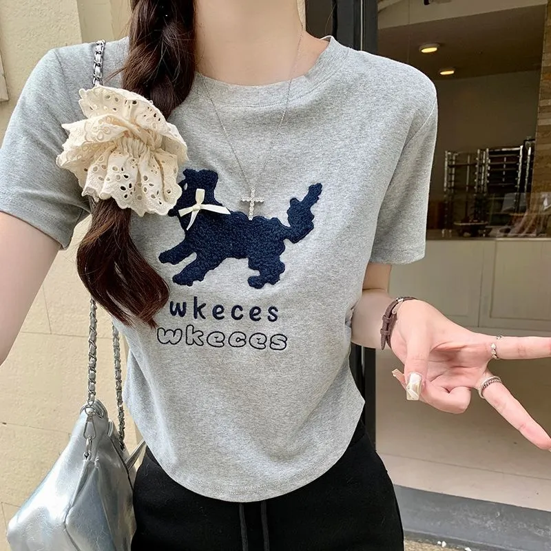 GOSO T Shirts Women's Gray-2