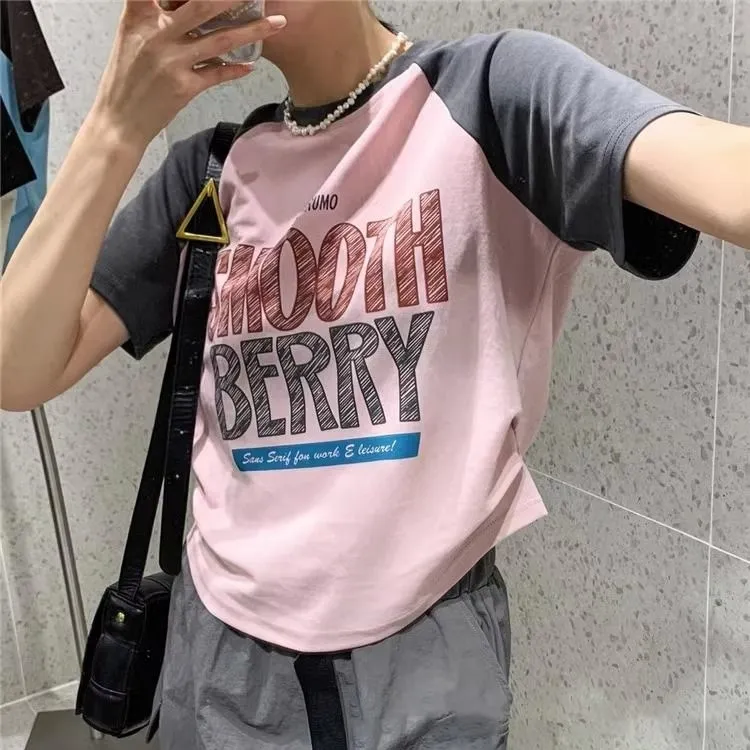 GOSO Raglan Sleeve T Shirt Women's-3