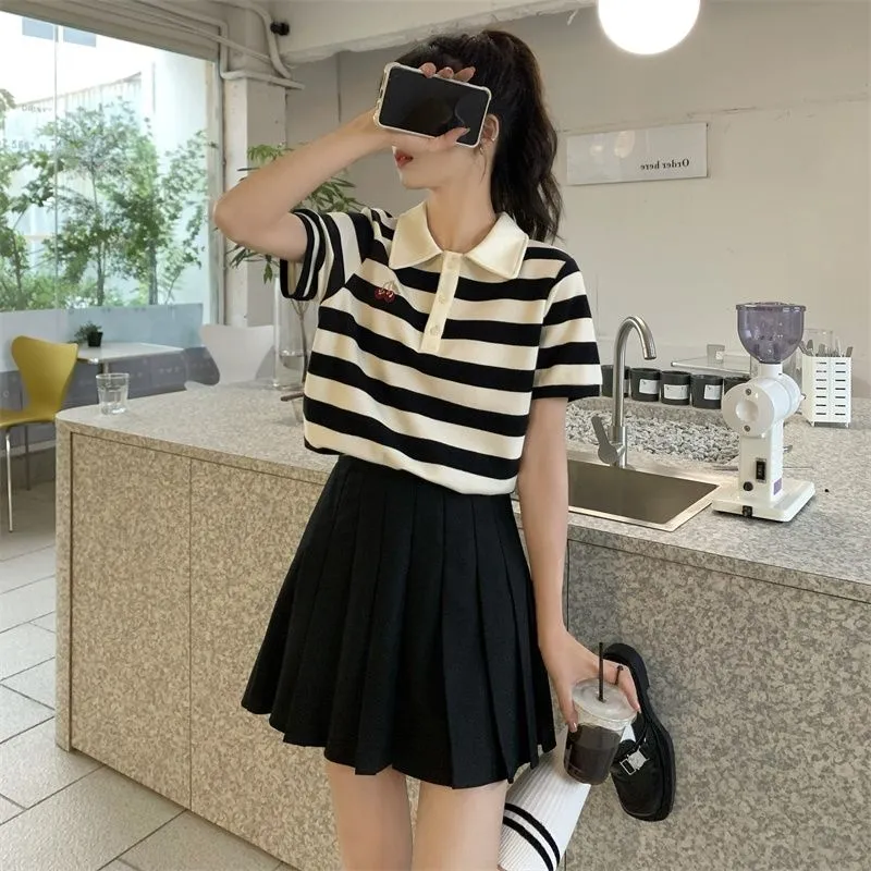 GOSO T-Shirts Women's Stripes-2