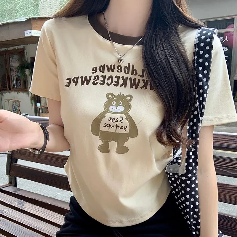 GOSO Set in Sleeve T Shirt Women's-4