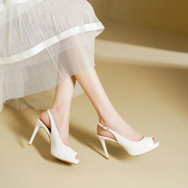 Lan Miao Slim Heel High Heels Women's-10