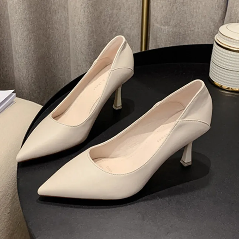 Lan Miao Slim Heel High Heels Women's-18