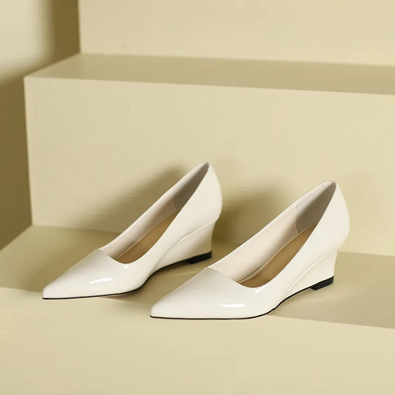 Lan Miao Wedge Heel High Heels Women's-20