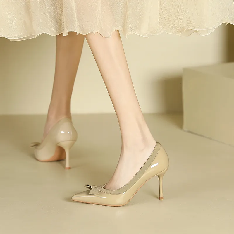 Lan Miao Slim Heel High Heels Women's-2