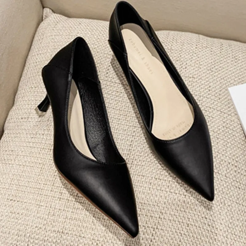 Lan Miao Slim Heel High Heels Women's-3