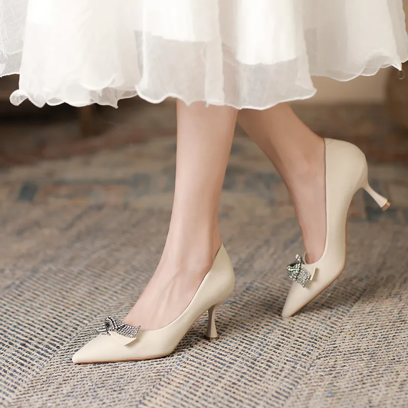 Lan Miao Slim Heel High Heels Women's-10