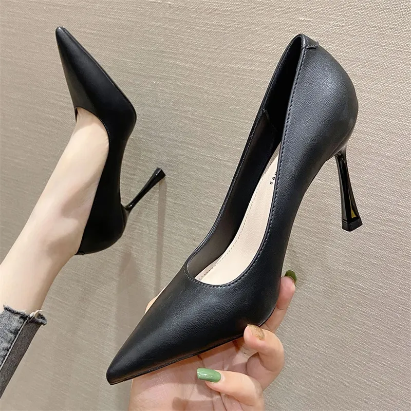 Lan Miao Slim Heel High Heels Women's-10