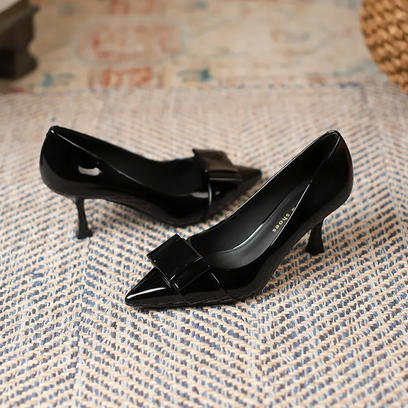 Lan Miao Slim Heel High Heels Women's-20