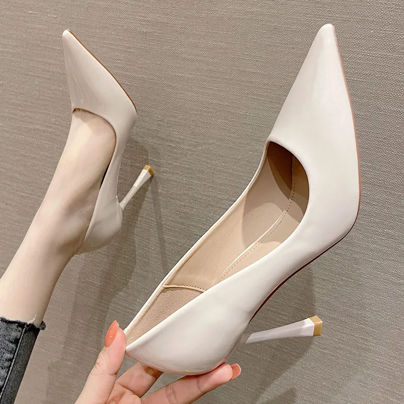 Lan Miao Slim Heel High Heels Women's-15