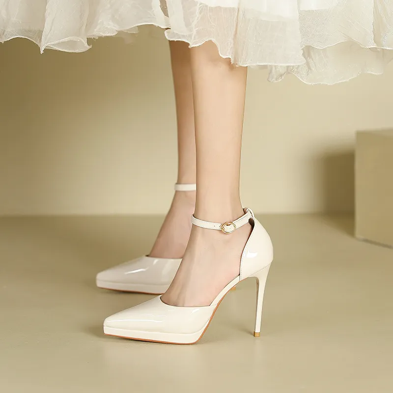 Lan Miao Slim Heel High Heels Women's-18
