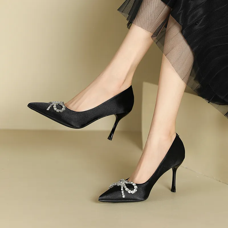 Lan Miao Slim Heel High Heels Women's-4