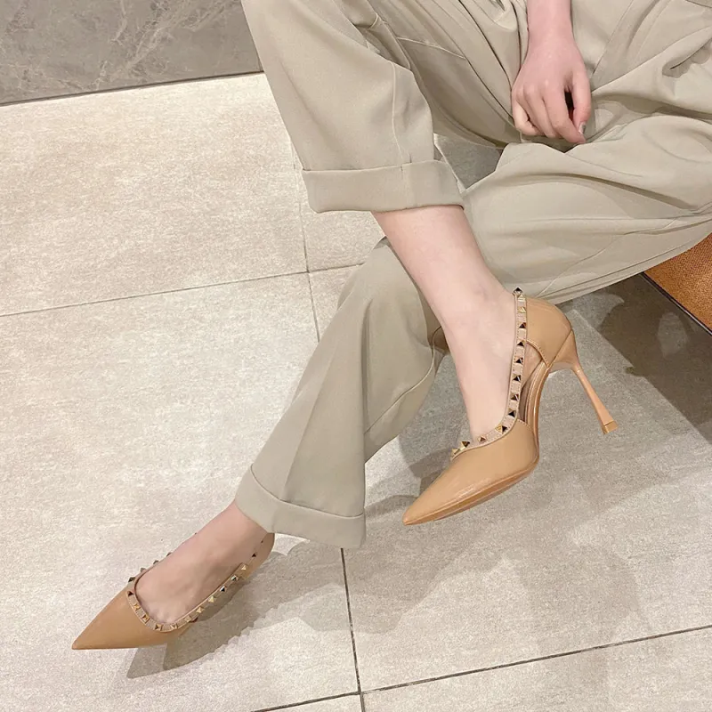 Lan Miao Slim Heel High Heels Women's-2