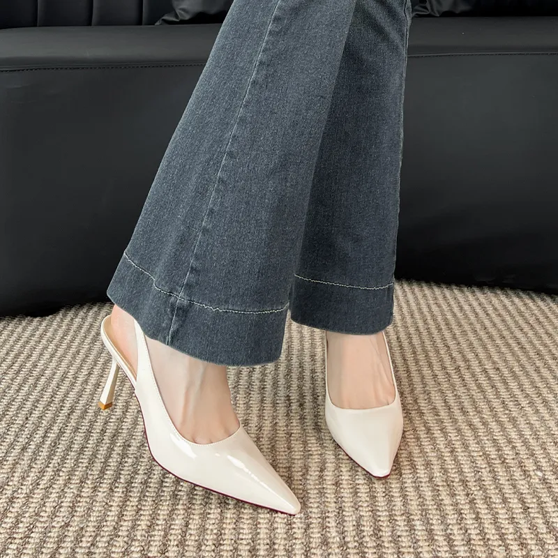 Lan Miao Slim Heel High Heels Women's-7
