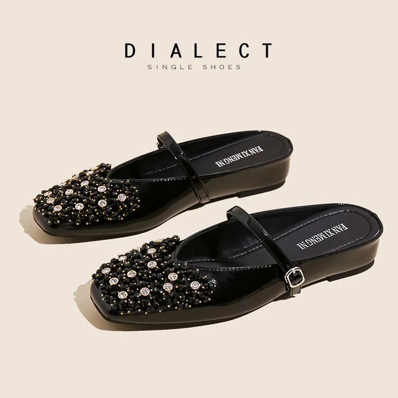 Lan Miao Closed Toe Slippers Women's-12