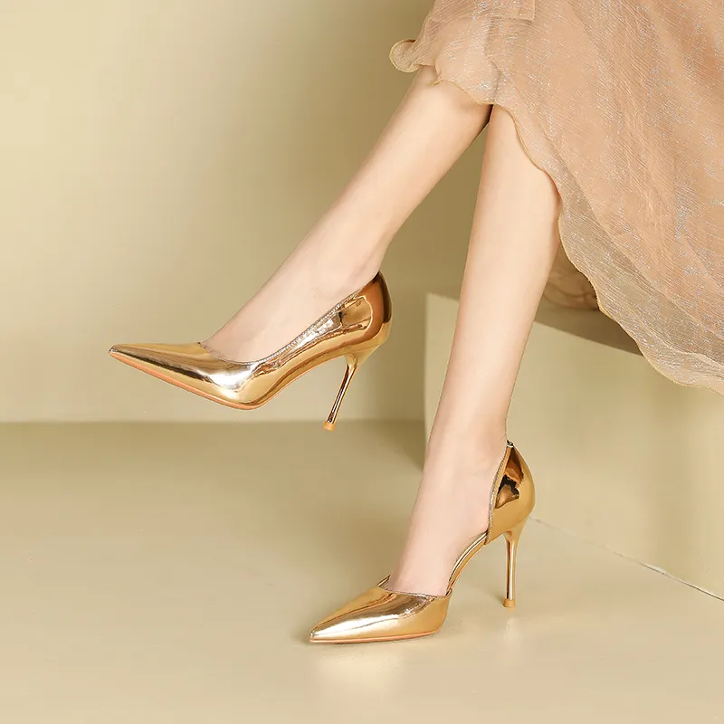 Lan Miao Slim Heel High Heels Women's-18