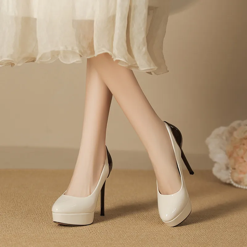 Lan Miao Slim Heel High Heels Women's-1