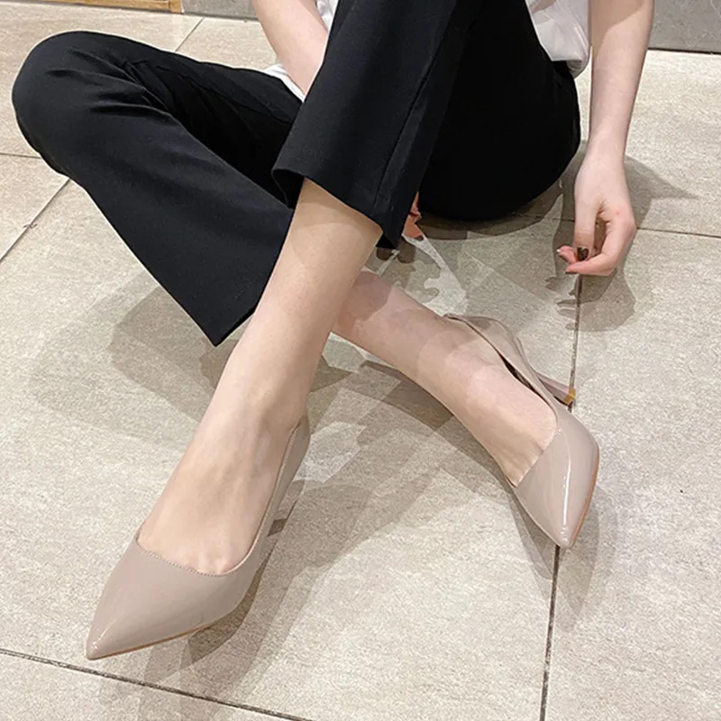 Lan Miao Slim Heel High Heels Women's-5