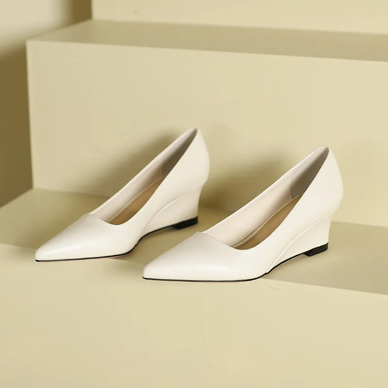 Lan Miao Wedge Heel High Heels Women's-20