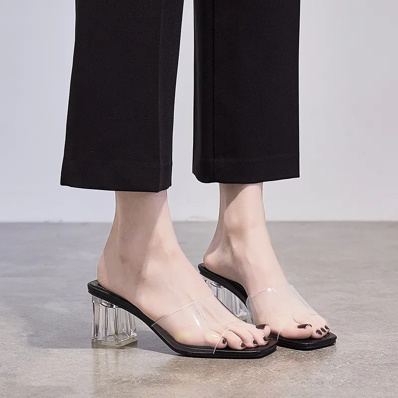 Lan Miao Rubber Sole Slip Resistant Abrasion Resistant Slide Slippers Women's-1