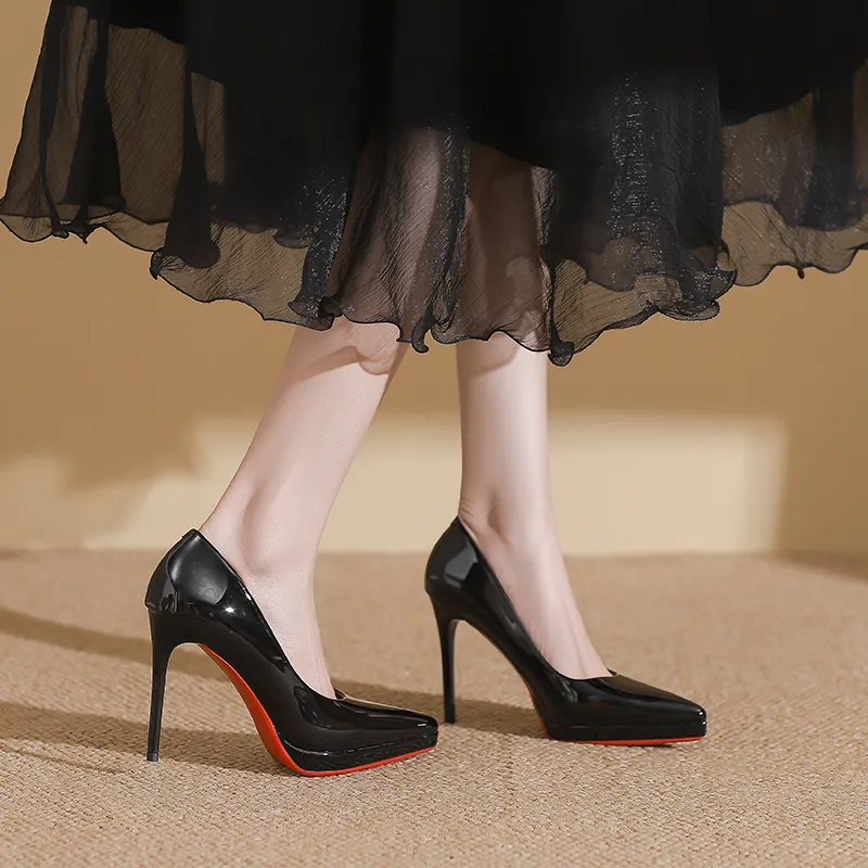 Lan Miao Slim Heel High Heels Women's-11