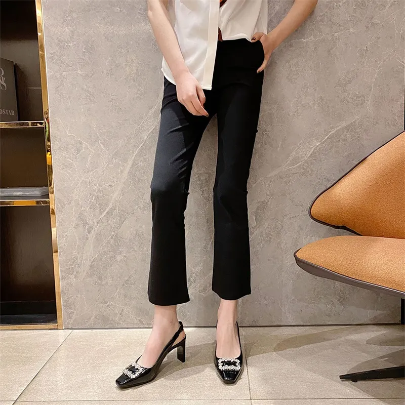 Lan Miao Chunky Heel High Heels Women's-13