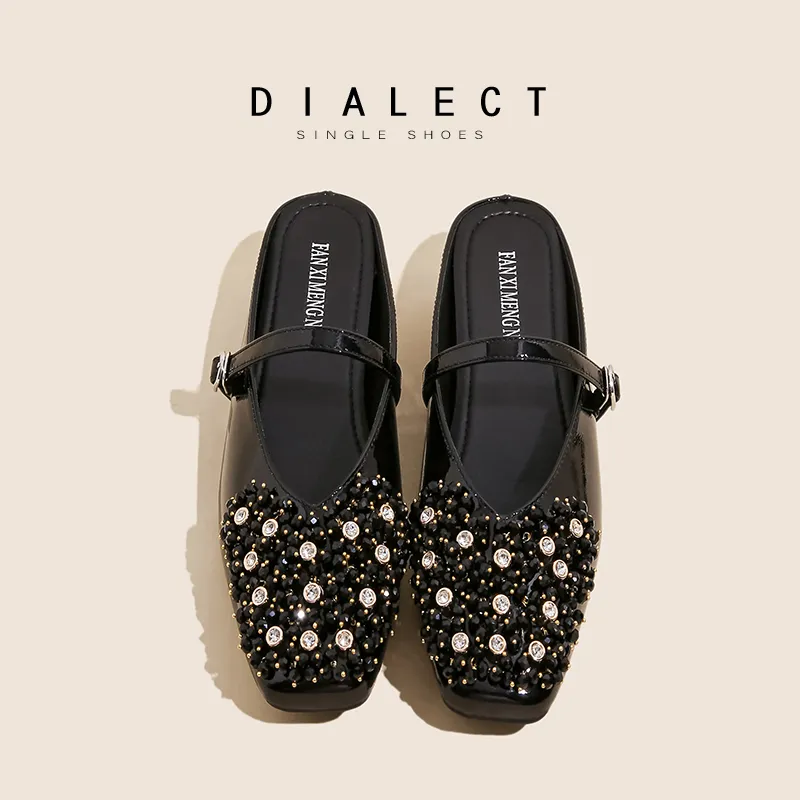 Lan Miao Closed Toe Slippers Women's-11
