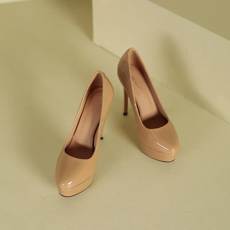Lan Miao Slim Heel High Heels Women's-27