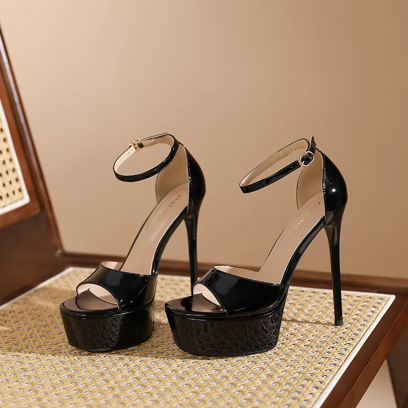 Lan Miao Slim Heel High Heels Women's-20
