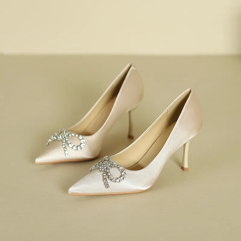 Lan Miao Slim Heel High Heels Women's-13
