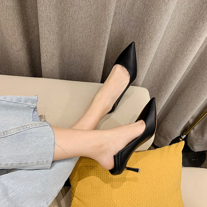Lan Miao Slim Heel High Heels Women's-8