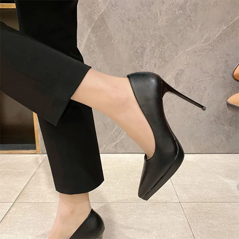 Lan Miao Slim Heel High Heels Women's-1