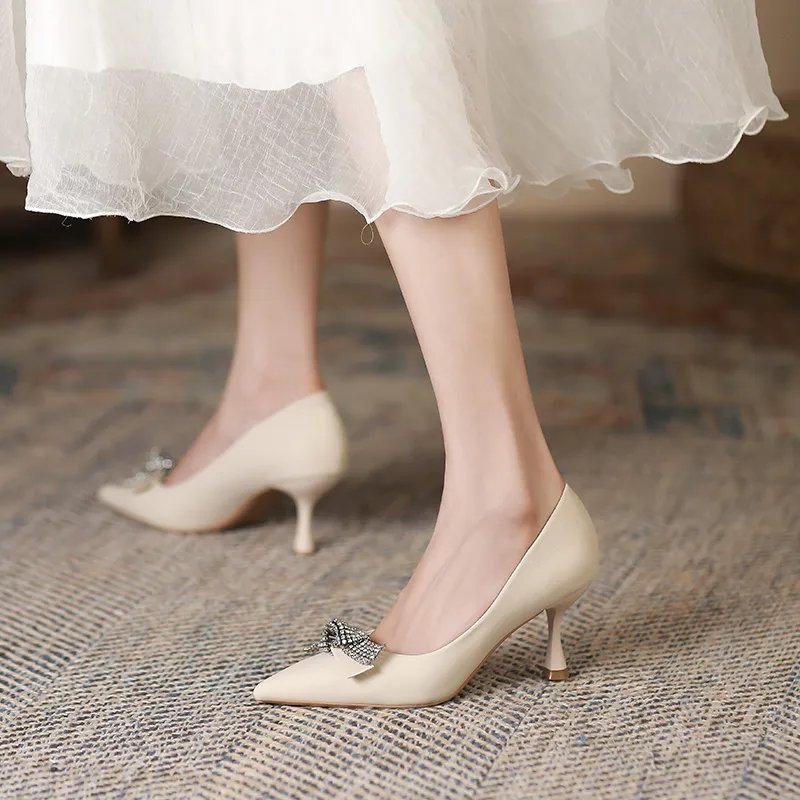 Lan Miao Slim Heel High Heels Women's-9