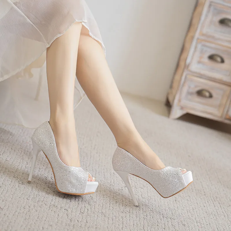 Lan Miao Slim Heel High Heels Women's-11