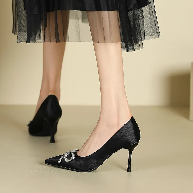 Lan Miao Slim Heel High Heels Women's-2