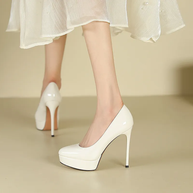 Lan Miao Slim Heel High Heels Women's-2