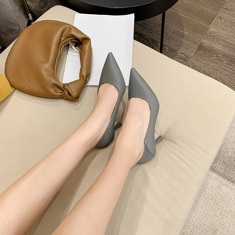 Lan Miao Slim Heel High Heels Women's-3