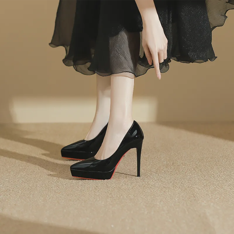 Lan Miao Slim Heel High Heels Women's-2