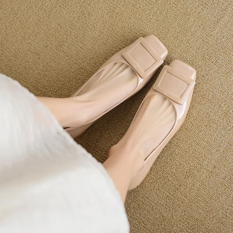Lan Miao Chunky Heel High Heels Women's-2