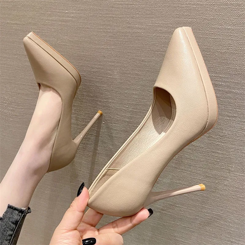 Lan Miao Slim Heel High Heels Women's-10