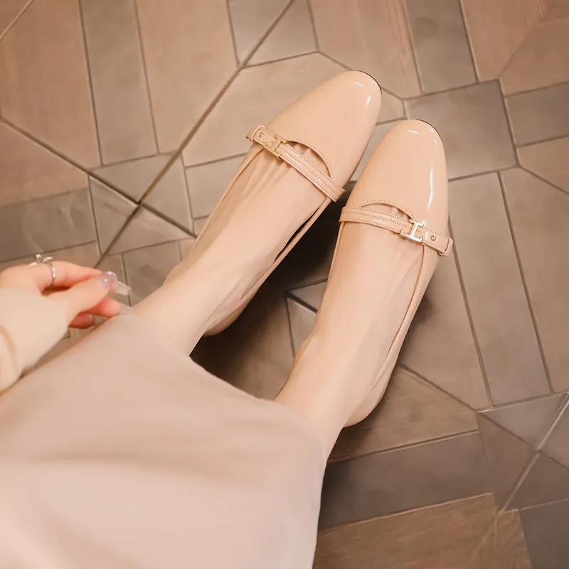 Lan Miao Casual Single Shoes 4CM Women's-10