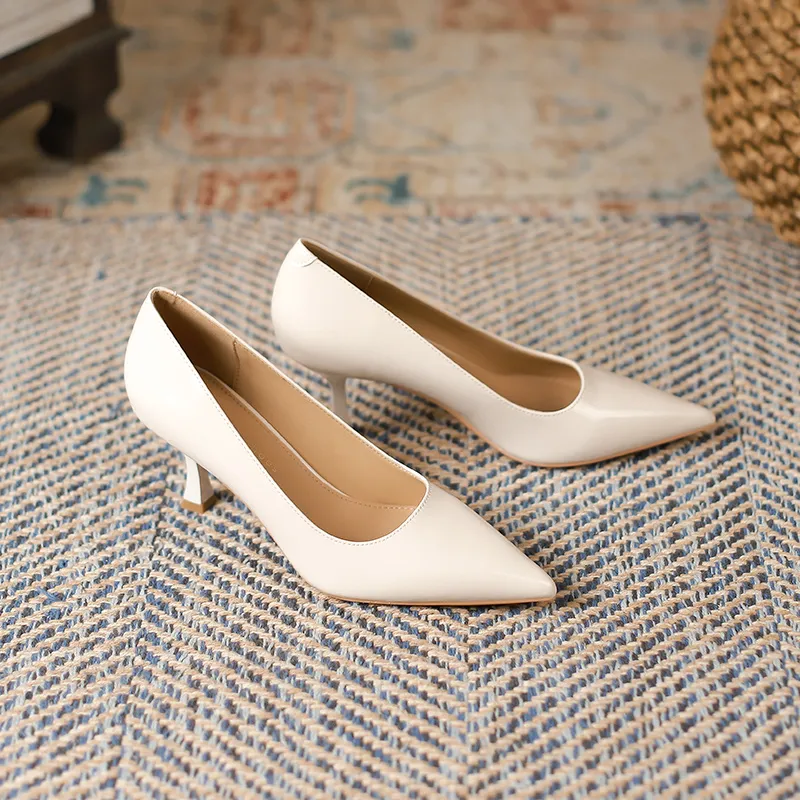 Lan Miao Slim Heel High Heels Women's-13