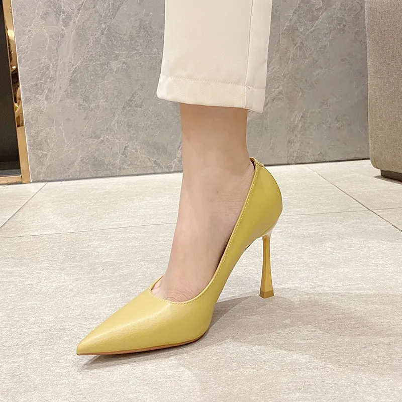 Lan Miao Slim Heel High Heels Women's-3