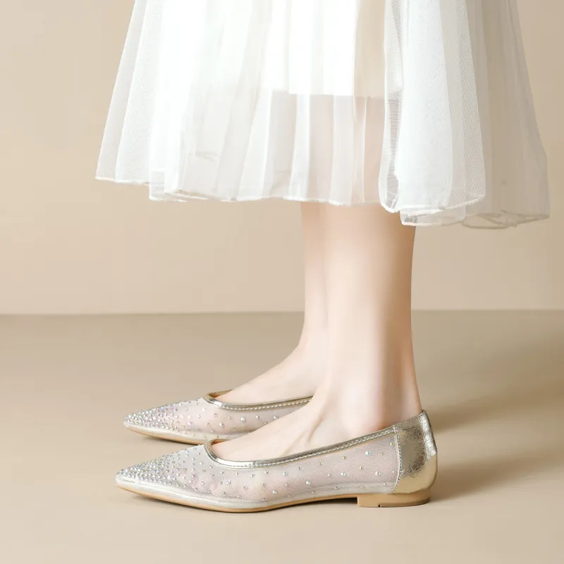 Lan Miao Casual Single Shoes 1CM Women's-2