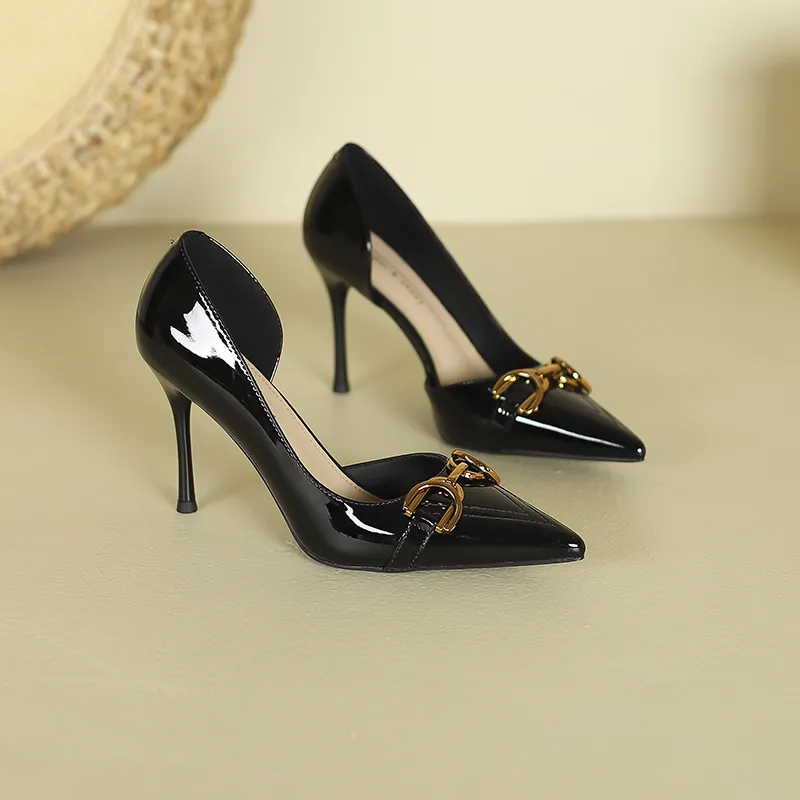 Lan Miao Slim Heel High Heels Women's-8