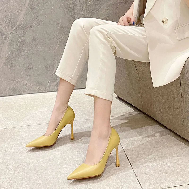 Lan Miao Slim Heel High Heels Women's-2