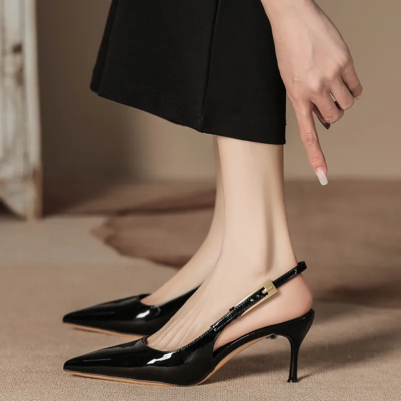 Lan Miao Slim Heel High Heels Women's-10